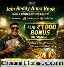 Join Reddy Anna Book for Smart Live Cricket Betting