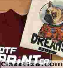 Reliable Commercial Garment Branding with Clear Film Screen Print Transfers