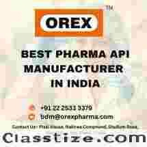 Best Pharma API Manufacturer in India