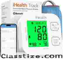 iHealth Track Smart Upper Arm Blood Pressure Monitor with Wide Range Cuff That fits Standard to Large Adult Arms Review