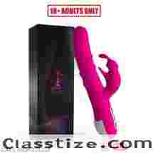 Buy Khalifa Silicone Rabbit Vibrator | Easy To Use | Call 9836351212