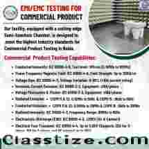 Commercial Product EMI EMC Testing in Pune