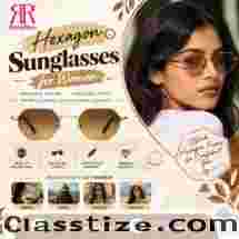 Hexagon Sunglasses for Women – Geometric Frames for a Bold Look