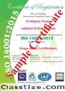 Choose an ISO 14001:2015 Certified Company for Your Business