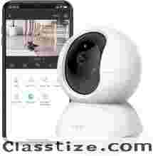TP-Link Tapo Pan/Tilt Security Camera for Baby Monitor, Pet 
