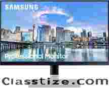 SAMSUNG FT45 Series 24-Inch FHD 1080p Computer Monitor, 75Hz, IPS Panel, HDMI