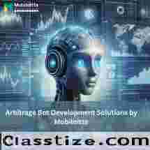 Arbitrage Bot Development Solutions by Mobiloitte