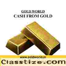 If you want instant cash for your old gold than sell your gold to the GOLDWORLD.