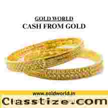 If you want instant cash for your old gold than sell your gold to the GOLDWORLD.