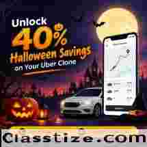 40% OFF Your Uber Clone Script? This Halloween, don't miss your chance to save big!