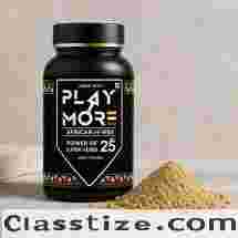 Play More African Herbs Powder – 25 Rare Herbs for Energy & Stamina