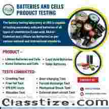 URS Batteries and Cells Testing Labs in Pune