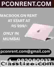 Rent a Macbook on start at Rs.999/- MUMBAI ,VASHI, BELAPUR