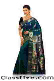 Authentic Swarnachari Silk Sarees of Bishnupur