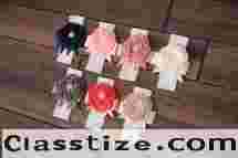 Flower Girl Headband & Sash Belt Set