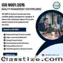 ISO 9001 Certification Services in India