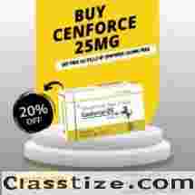 Cenforce 25mg – Buy Online Without Hassle