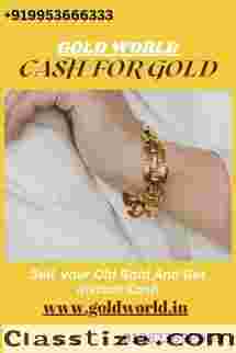 If you want instant cash for your old gold than sell your gold to the GOLDWORLD.