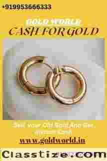 If you want instant cash for your old gold than sell your gold to the GOLDWORLD.