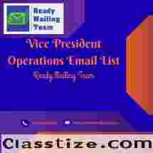Enhance B2B Outreach with Our Verified VP Operations Email Address List
