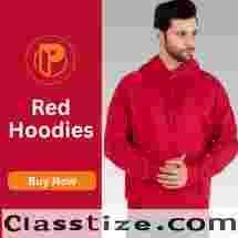 Buy Red Hoodies Online: Parmar Apparel