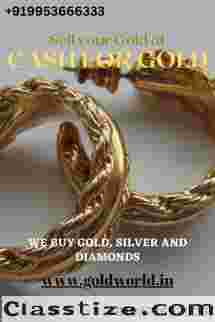 Get instant cash for gold at GOLD WORLD
