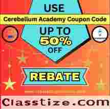 Rebate: Cerebellum Academy Coupon Code UP to 50% Off