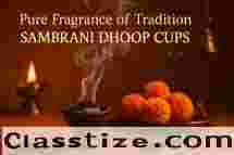 Pure Fragrance Of Tradition Sambrani Dhoop Cups