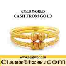  We the GOLDWORLD pay you instant cash for your old gold and highest in DELHI NCR.