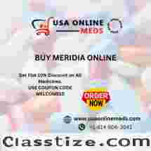 Buy Meridia Online at Your Doorstep and Get Discount On Your Next Order