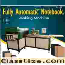 Fully Automatic Notebook Making Machine