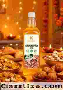 Cold Pressed Groundnut Oil 1 Liter