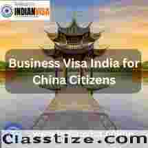 Business Visa India for Chins Citizens