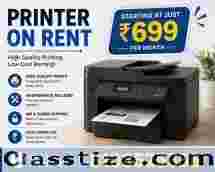 Printer On Rent Start At Rs.699/-  Only In Mumbai