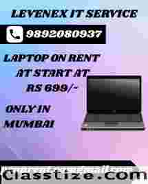 laptop on rent at Rs 699/- Vashi, Belapur, Navimumbai