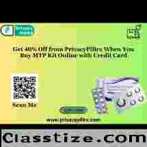 Get 40% Off from PrivacyPillrx When You Buy MTP Kit Online with Credit Card