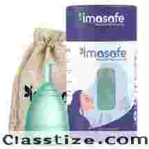 Imasafe Reusable Menstrual Cup for Women – Pack of 3