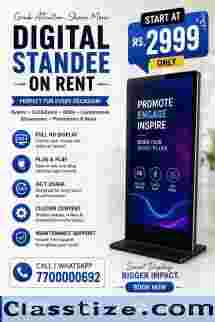  RENTAL DIGITAL STNDEE ON START AT RS 2999/-IN MUMBAI-NAVIMUMBAI-THANE