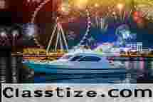 Grand New Year Yacht Party with Fireworks View