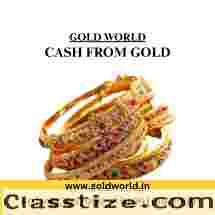 We the GOLDWORLD pay you instant cash for your old gold and highest in DELHI NCR.