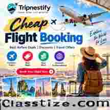 Cheap Flight Booking Best Airfare Deals Discounts & Travel Offers  Tripnestify