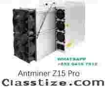 Antminer zcash miner Z15 Pro 840k (2,000usdt )