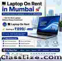 laptop on rent at Rs 699/- Mumbai, Vashi, Belapur, Navimumbai