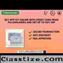 Buy MTP Kit Online with Credit Card from PillsOnlinerx and Get Up to 40% Off