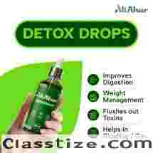 Natural Detox Drops for Gas, Acidity & Digestion