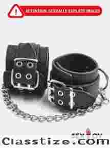 Buy Soft Leopard Print Faux Leather Restraints STHBSK-003 - ₹3,570