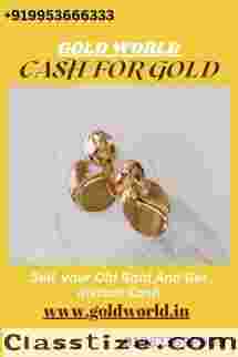 Get instant cash for gold at GOLD WORLD