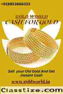 If you want instant cash for your old gold than sell your gold to the GOLDWORLD.