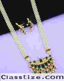 Get Adorable Moti  Necklace Design for Women at Best Price
