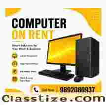 Rent a computer on start at rs.1999/